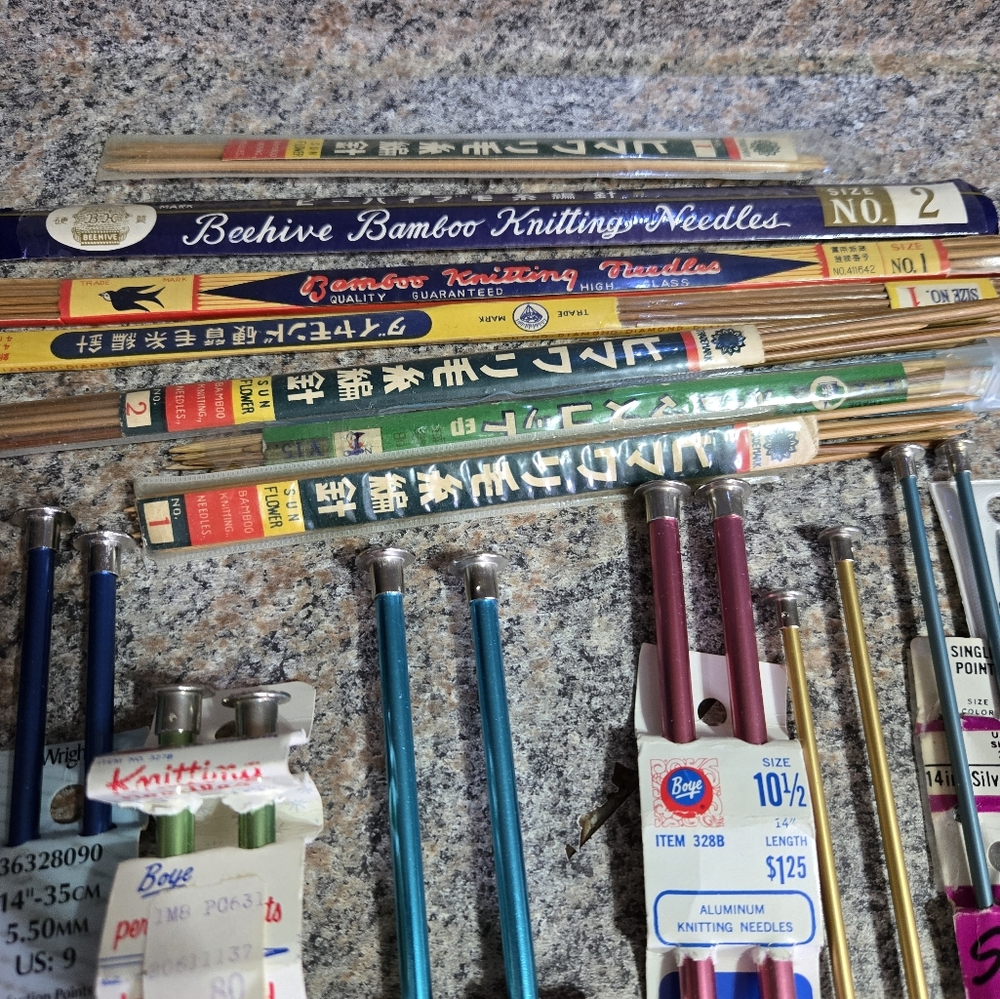 Asst Vtg Knitting Needles Sets - Picture 5 of 5